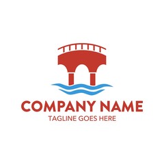 Bridge Unique Logo Template