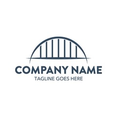 Bridge Unique Logo Template