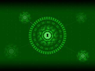 Network security block background