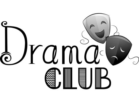 Drama Club Lettering
