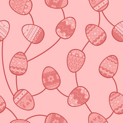 seamless pattern vector, vector background, easter theme,  pattern for happy easter day 