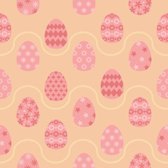 seamless pattern vector, vector background, easter theme,  pattern for happy easter day 