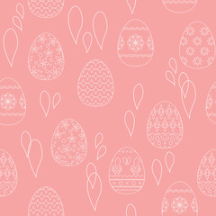 seamless pattern vector, vector background, easter theme,  pattern for happy easter day 