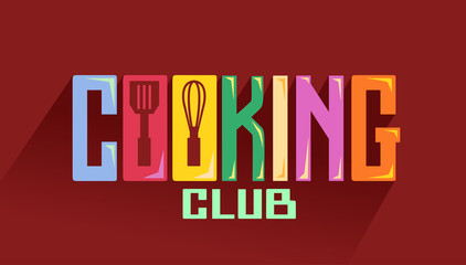 Cooking Club Logo Lettering