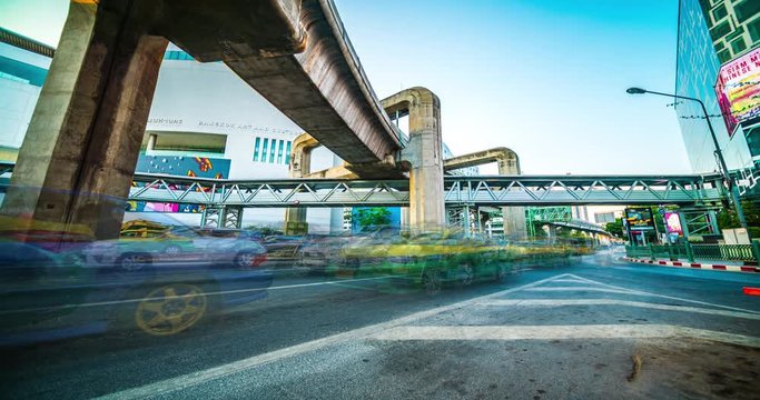 BANGKOK. Road timelapse 
