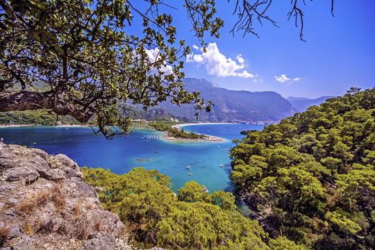 Oludeniz (Look at 'Oludeniz' from the other side), Fethiye, Turkey