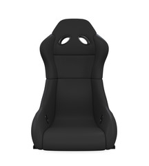 Sport Car Seat Isolated