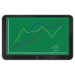Business infographics design template. Can be use for web, diagram, graph, report, presentation.