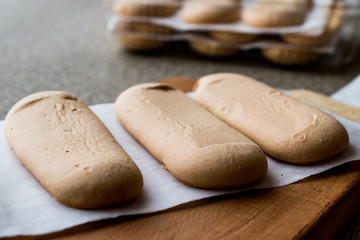 Ladyfinger or Savayer Cookies / Biscuits.