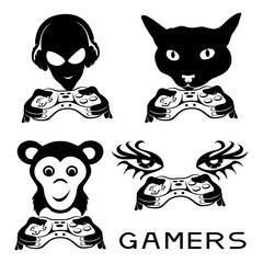 Gamer signs.