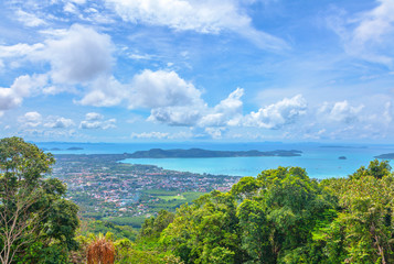Phuket Island View in Thailand.
