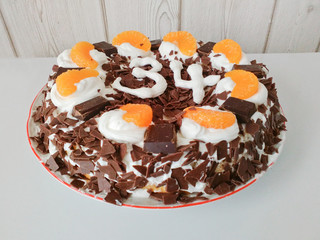 Cake for 34 years.