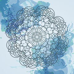 Lovely flower mandala