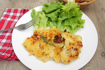 gratin de pommes de terre