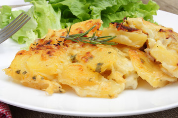 gratin de pommes de terre