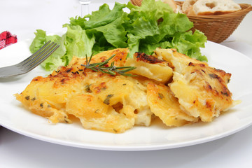 gratin de pommes de terre