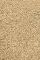 Close up pale yellow fabric texture. Background