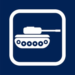 Tank icon vector illustration