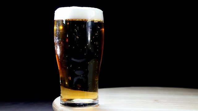Glass of beer Vaso de cerveza
