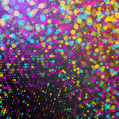 Vector confetti. Colorful confetti