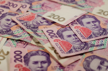 Background of the ukrainian banknotes
