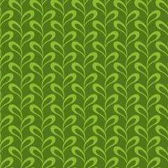 Seamless abstract leaves pattern.