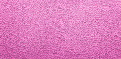 Fototapeta premium Pink leather background. Panorama.