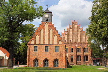 Fototapeta na wymiar Kloster Zinna, Alte und Neue Abtei