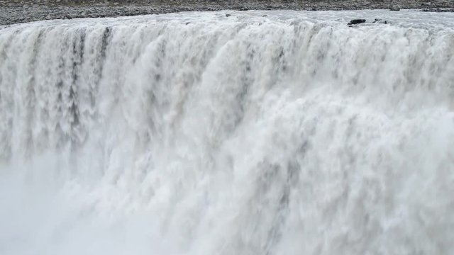 Dettifoss Waterfall in Northern Iceland