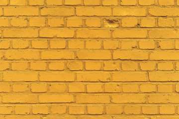 Yellow brick stone wall background