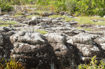 Phu Hin Rong Kla in Thailand, The stone yard