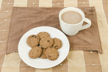 Cookies and milk.