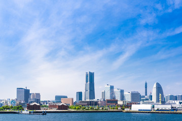 横浜　みなとみらい全景