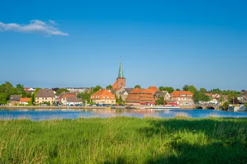 Fototapeten Neustadt in Holstein mit Neustädter Binnenwasser © Jürgen Wackenhut