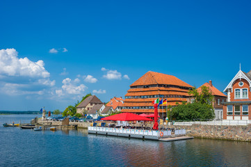 Fototapeta premium Kornspeicher in Neustadt in Holstein