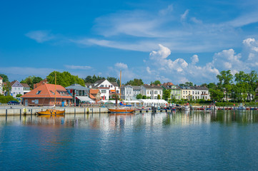 Fototapeta na wymiar Hafen in Neustadt in Holstein