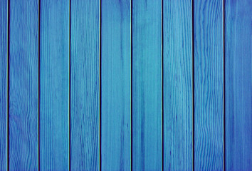 Fototapeta na wymiar Background from the wood blu fence, wall