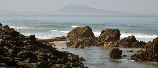 Au loin une montagne espagnole