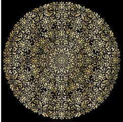 Mandala in Gold