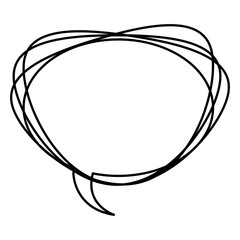 figure round chat bubble icon, vector illustraction design