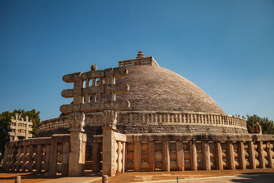 Buddhist Monuments At Sanchi