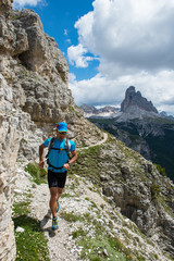 running emotions in the mountains