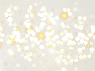 красивый абстрактный белый фон с белыми и золотыми  бликами         