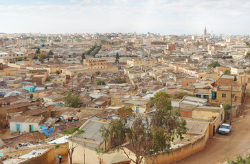 Asmara  -  the capital city and largest settlement in Eritrea

