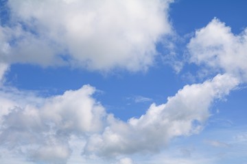 blue sky with  cloud bright beautiful  art of nature  and copy space for add text