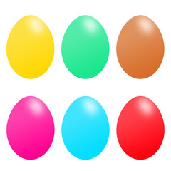 Colored Easter eggs