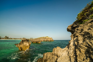 Obraz premium Seven Islands area, Watamu, Kenya