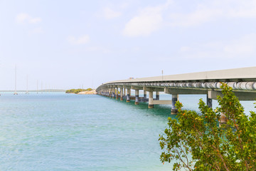 Fototapeta premium The Overseas Highway in the Keys