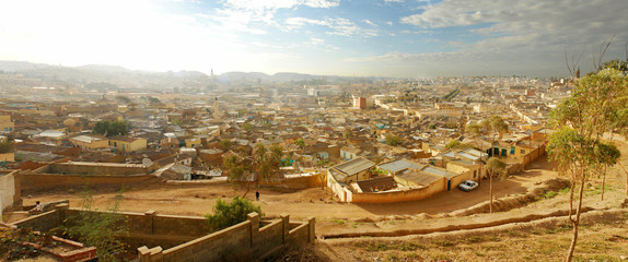 Asmara  -  the capital city and largest settlement in Eritrea