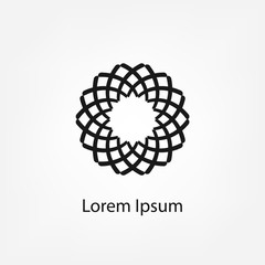 Abstract business logo. Universal creative symbol.  Logo design vector template.